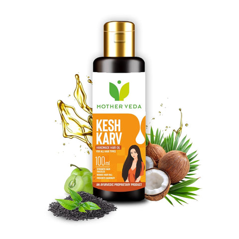 MotherVeda Kesh Karv Ayurvedic Hair Oil